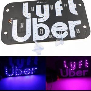 - Uber lyft sign light